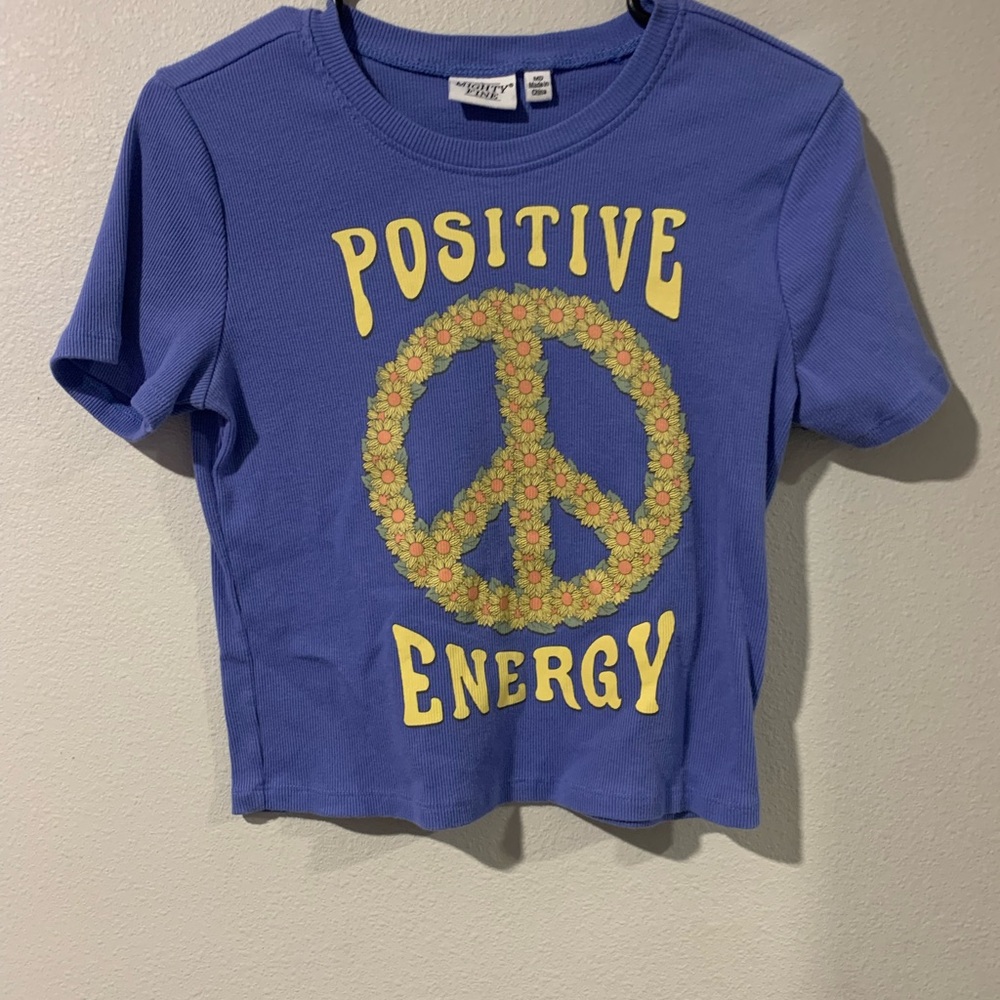 Positive Energy Blue Kids T-Shirt